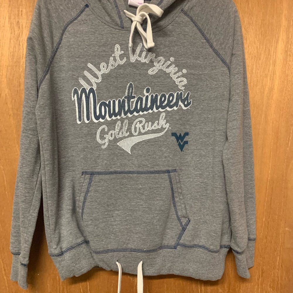 West Virginia Mountaineers Gray Hoodie